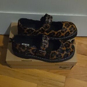 T.U.K Leopard Print Platform Shoes